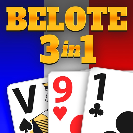 Master Belote 3in1: Classic Card Strategy
