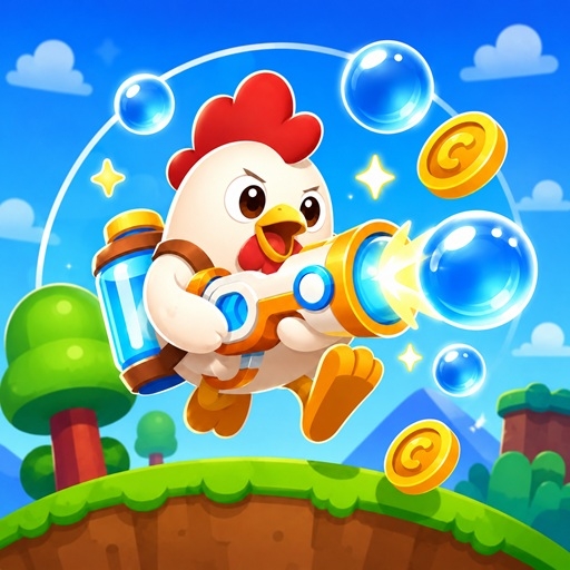 Super Bubble Blasters: Colorful Adventure