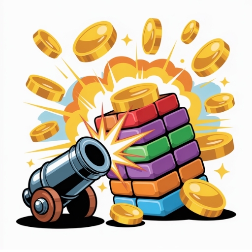 Tempête de Pièces Épique (Epic Coin Blitz) - Déchaîne une pluie de pièces en or !