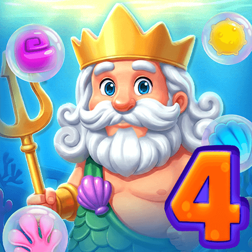 フィッシュストーリー4：海のマッチ3大冒険 (Fish Story 4: Underwater Match-3 Adventure) - 指先で広がるカラフルな海の世界！