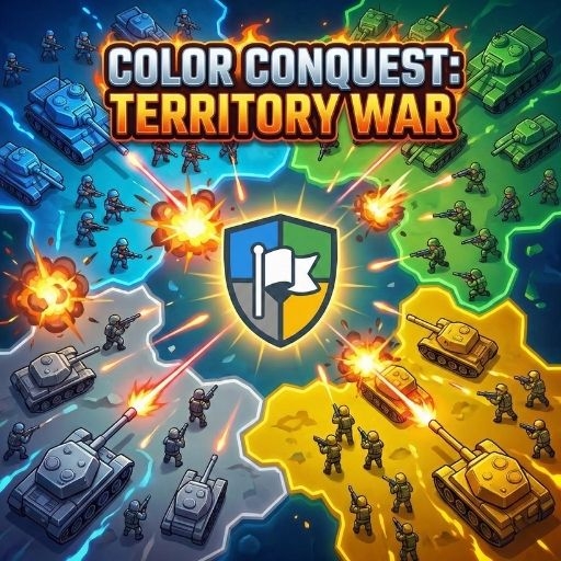 史詩色彩征服戰 (Epic Color Conquest: Territory War Strategy) - 指揮軍團搶下地盤！