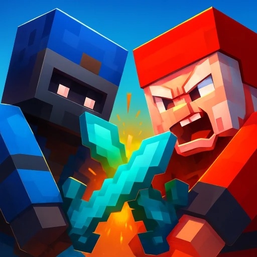 史詆方塊戰場：大逃殺 (Epic Craft of Wars: Battle Royale) - 挑戰你的戰術與反應神經！
