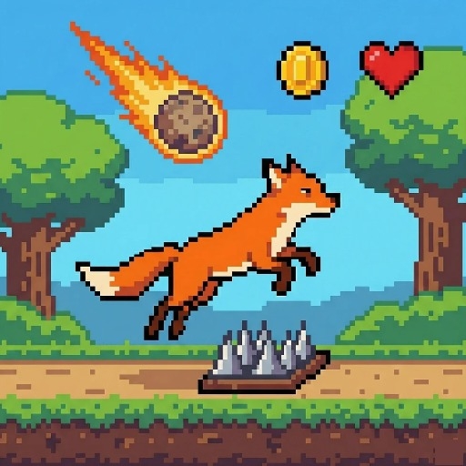 Epic Fox Runner: Endless Arcade Challenge