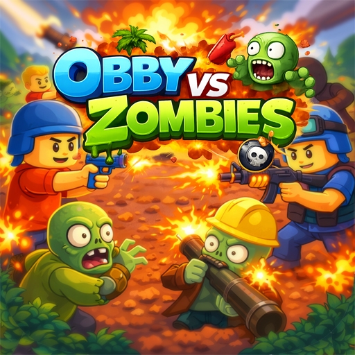 Epic Obby vs Zombies: Tower Defense Survival