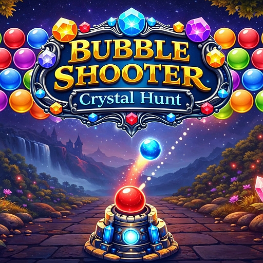 Magical Bubble Shooter: Crystal Hunt Adventure