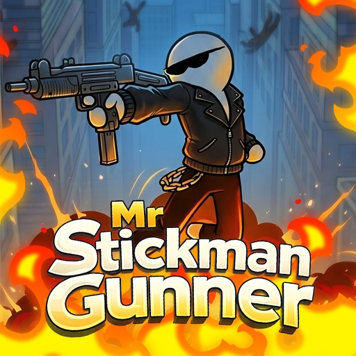 Epic Stickman Gunner: 2D Shooter Challenge
