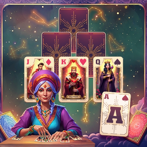 Mystic Tripeaks Solitaire: Aventura del Mazo de la Fortuna (Mystic Tripeaks Solitaire: Fortune's Deck Adventure) - ¡Desata la magia de las cartas!