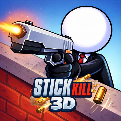 Precision Stickman 3D: Puzzle Shooter Challenge