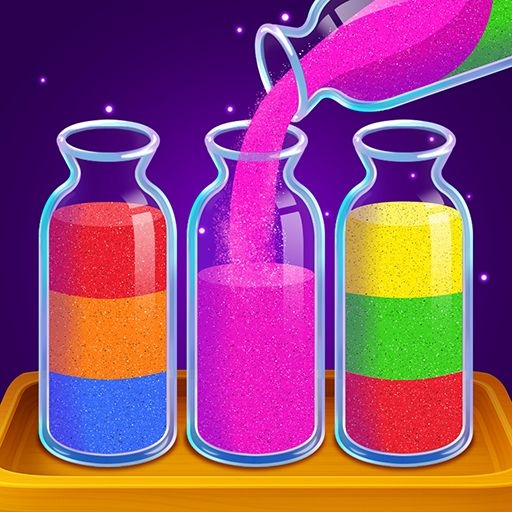 Soothing Sand Sort: Color Puzzle Challenge