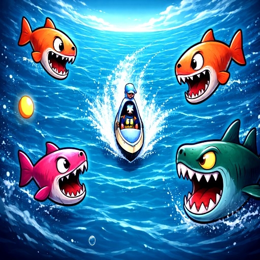 Thrilling Ship & Fish: Ocean Survival Challenge