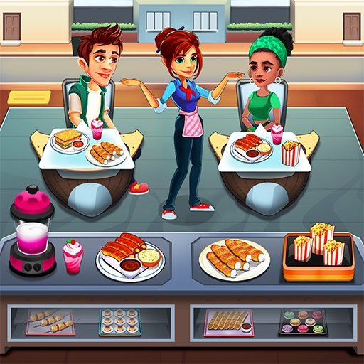 Café Cocinante a Fuego Lento (Sizzling Cooking Cafe) - ¡Demuestra que eres el chef más rápido!