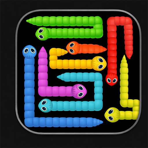 Wiggle Snake Escape: Challenging Puzzle Game