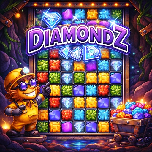 Funkennde Diamanten: Match-3 Puzzle Challenge (Sparkling Diamondz) - Teste deinen Taktiksinn!