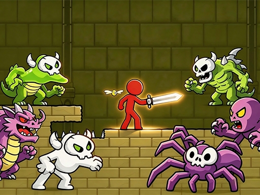 Epic Stickman Quest: Action Adventure