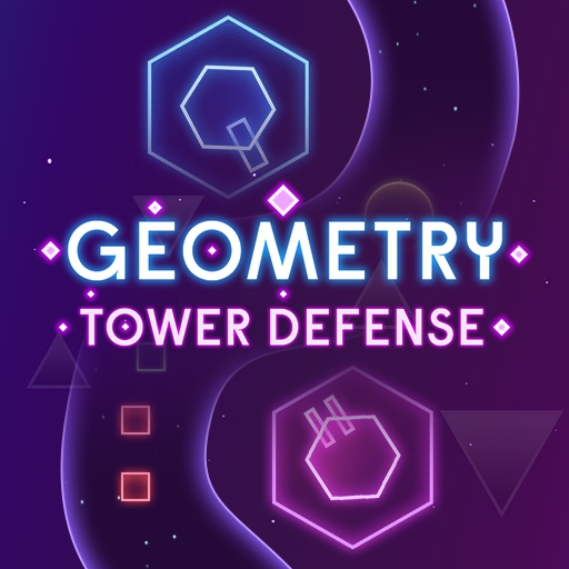 Défense Géométrique Stratégique (Strategic Geometry Tower Defense) - Protège ta base avec des tours colorées !