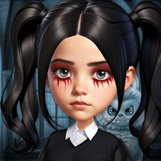 Stylish Gloomy Princess: Gothic Dress-Up Adventure
