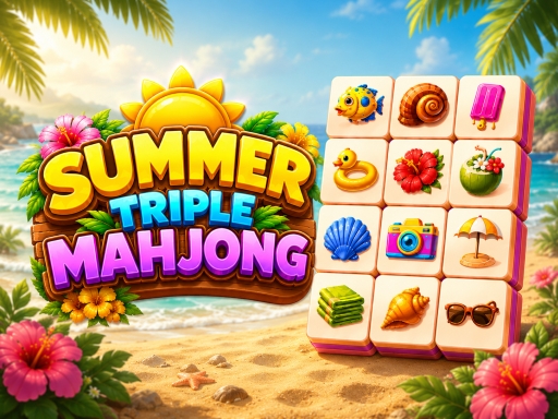 Ultimate Summer Triple Mahjong: Relaxing Puzzle Adventure