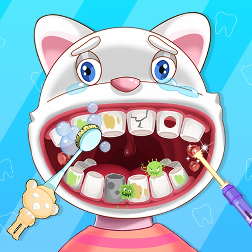 超級兒童牙醫：趣味醫院大冒險 (Super Kids Dentist: Fun Hospital Adventure) - 挑戰你的指尖連鎖反應！