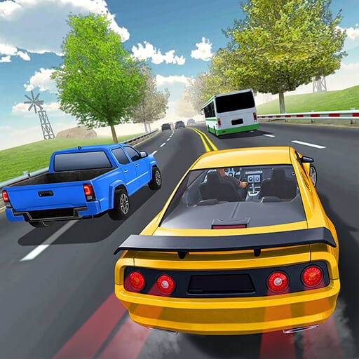 Course Folle sur l'Autoroute (Ultimate Traffic Racing) - Défie la vitesse de tes doigts !