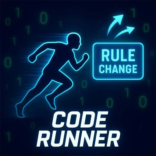 Turbo-Code-Runner: Binäres Puzzle-Abenteuer (Turbo Code Runner: Binary Puzzle Challenge) - Teste deinen Verstand bei hoher Geschwindigkeit!