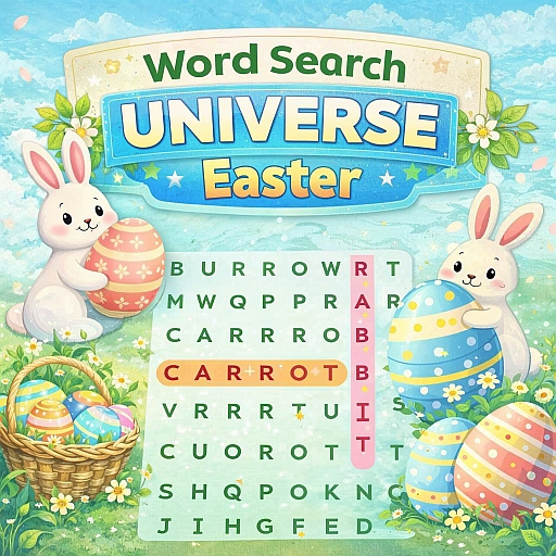 Ultimate Word Search Universe: Easter Puzzle Adventure