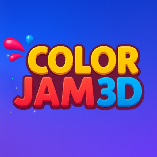 Vibrant Color Jam 3D: Puzzle Art Adventure