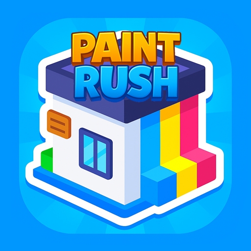 Vibrant Paint Rush: Colorful Puzzle Adventure
